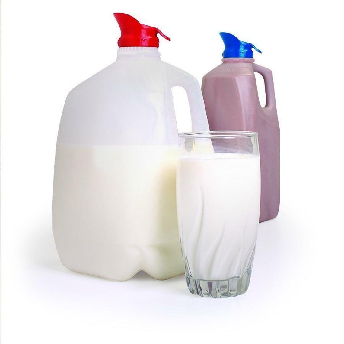 Jokari Pour N' Seal Milk Spout 2pk Gallon Jug Seal Cap Etsy