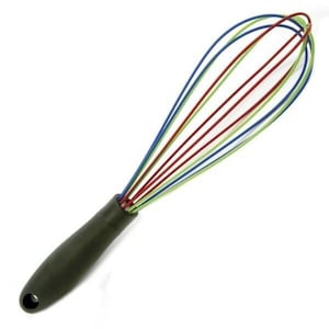 Norpro 12" Colorful Grip-EZ Non-Stick Silicone Wrapped Wire Balloon Whisk