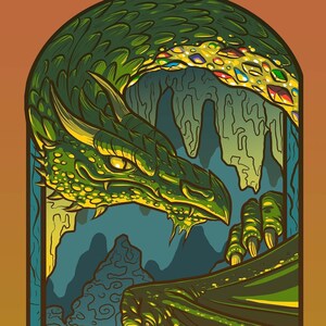 Dragon Hunter print or sticker