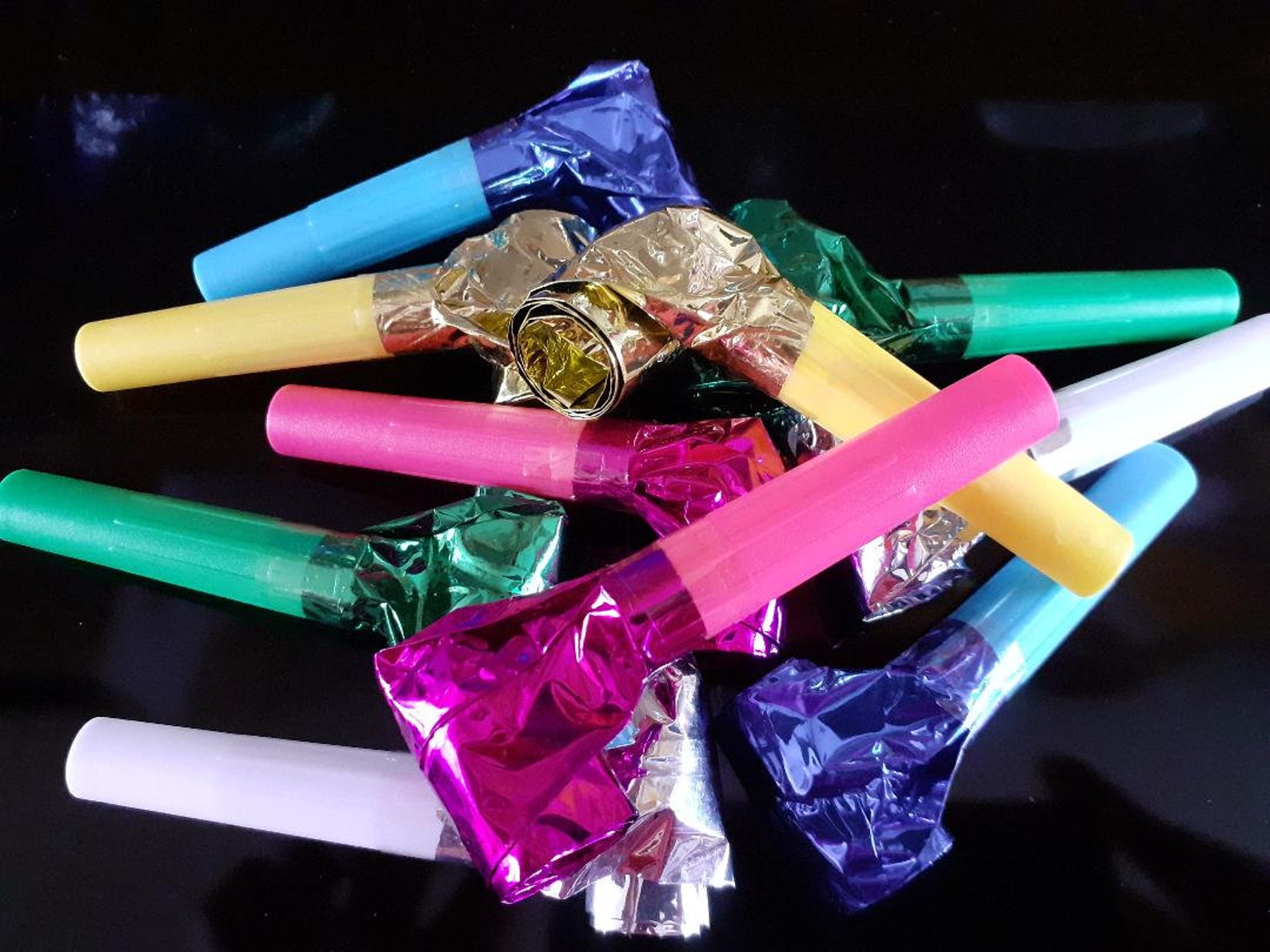 Coloured Party Blowers 'noisemaker' Etsy