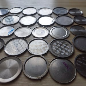 Vintage 50 pcs Wrist watches covers case parts Watch back lids mens STEAMPUNK ussr