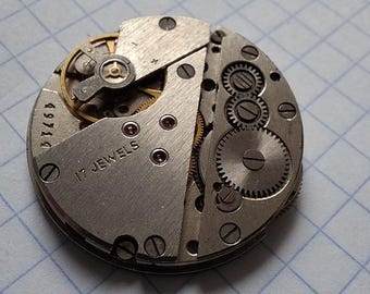 Poljot Mechanismen 1 Stück Herren Armbanduhren Bewegungen Kunst Manschettenknöpfe verändert Steampunk Zubehör 27 mm rund