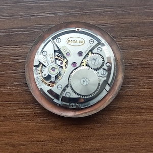 DOXA S.A. Automatic Vintage Swiss  Watch Movements Dial- 27 mm Mechanisms Movements  STEAMPUNK Arts