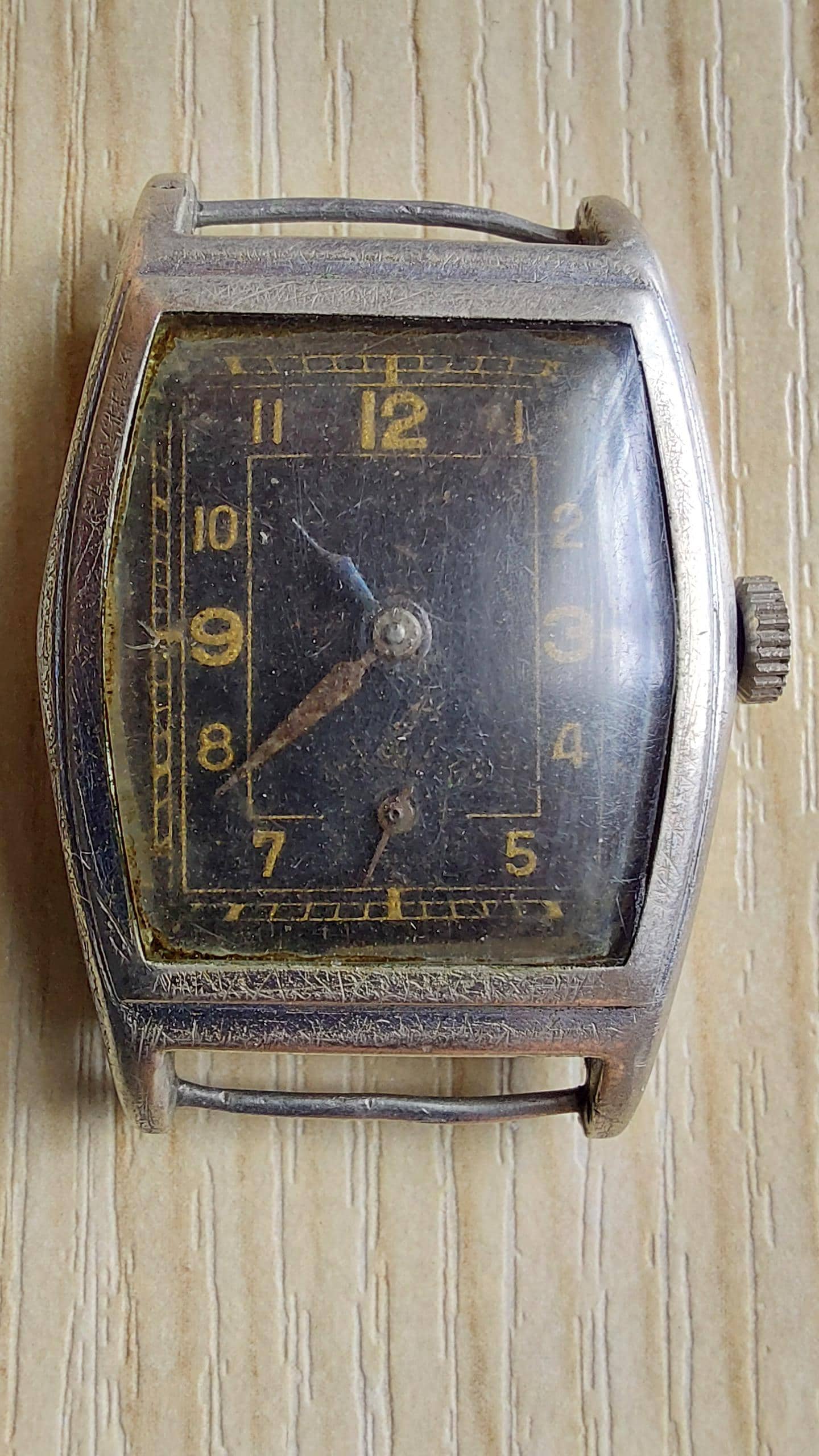 BODEN Edelstahl Militaria 1930-1940 Vintage Men's Wrist Watches