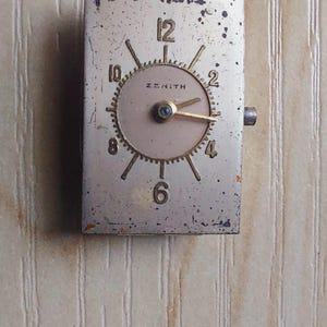 Mecanismos originales suizos ZENITH vintage para mujer, piezas de reloj, movimiento STEAMPUNK Arts imagen 3