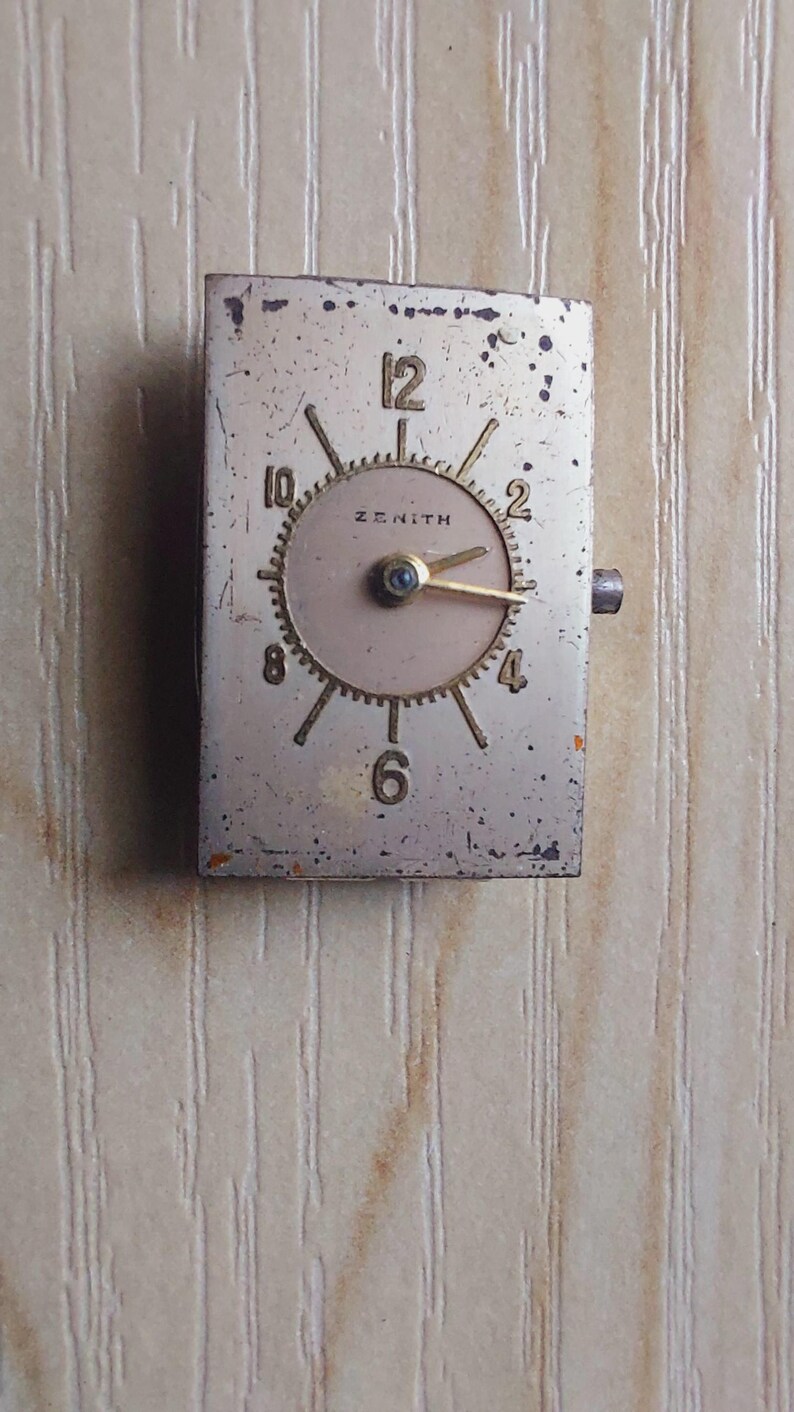 Mecanismos originales suizos ZENITH vintage para mujer, piezas de reloj, movimiento STEAMPUNK Arts imagen 3