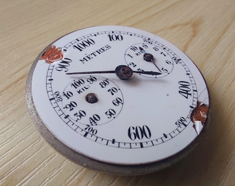 Mecanismos de relojes de bolsillo vintage METRES HC de 39 mm, piezas de reloj, movimiento, artes STEAMPUNK