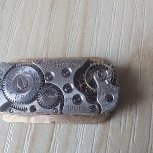 Vintage RARE ROLEX Princess Swiss ORIGINAL 100% rectangular 10x24 mm Mechanisms womans Watch Parts Movement