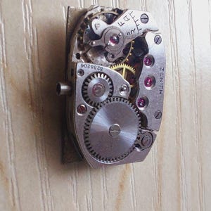 Mecanismos originales suizos ZENITH vintage para mujer, piezas de reloj, movimiento STEAMPUNK Arts imagen 2