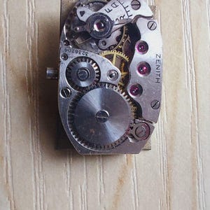 Mecanismos originales suizos ZENITH vintage para mujer, piezas de reloj, movimiento STEAMPUNK Arts imagen 4