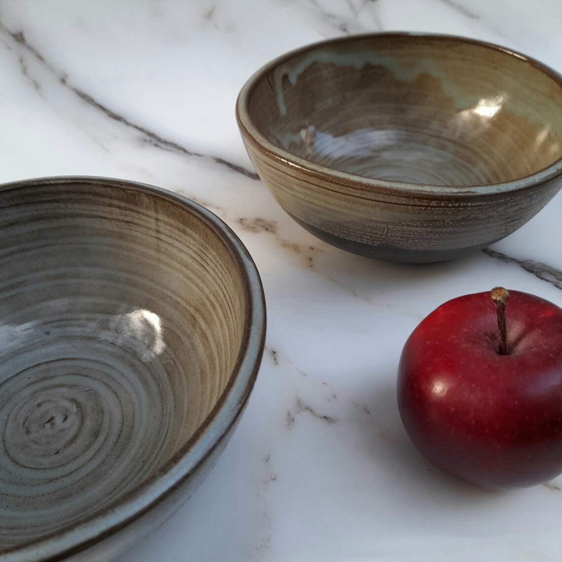 Sage green bowl 15x6 cmCeramic bowlServing bowlPottery Etsy