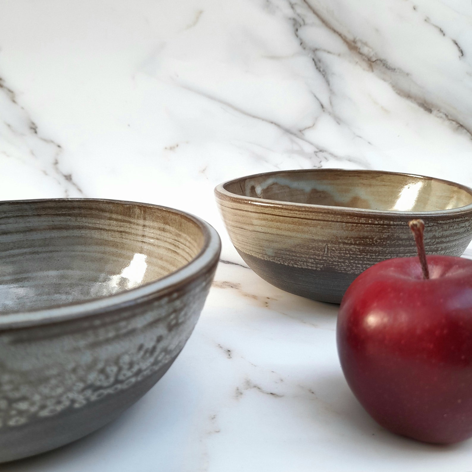 Sage Green Bowl 15x6 Cmceramic Bowlserving Bowlpottery Etsy