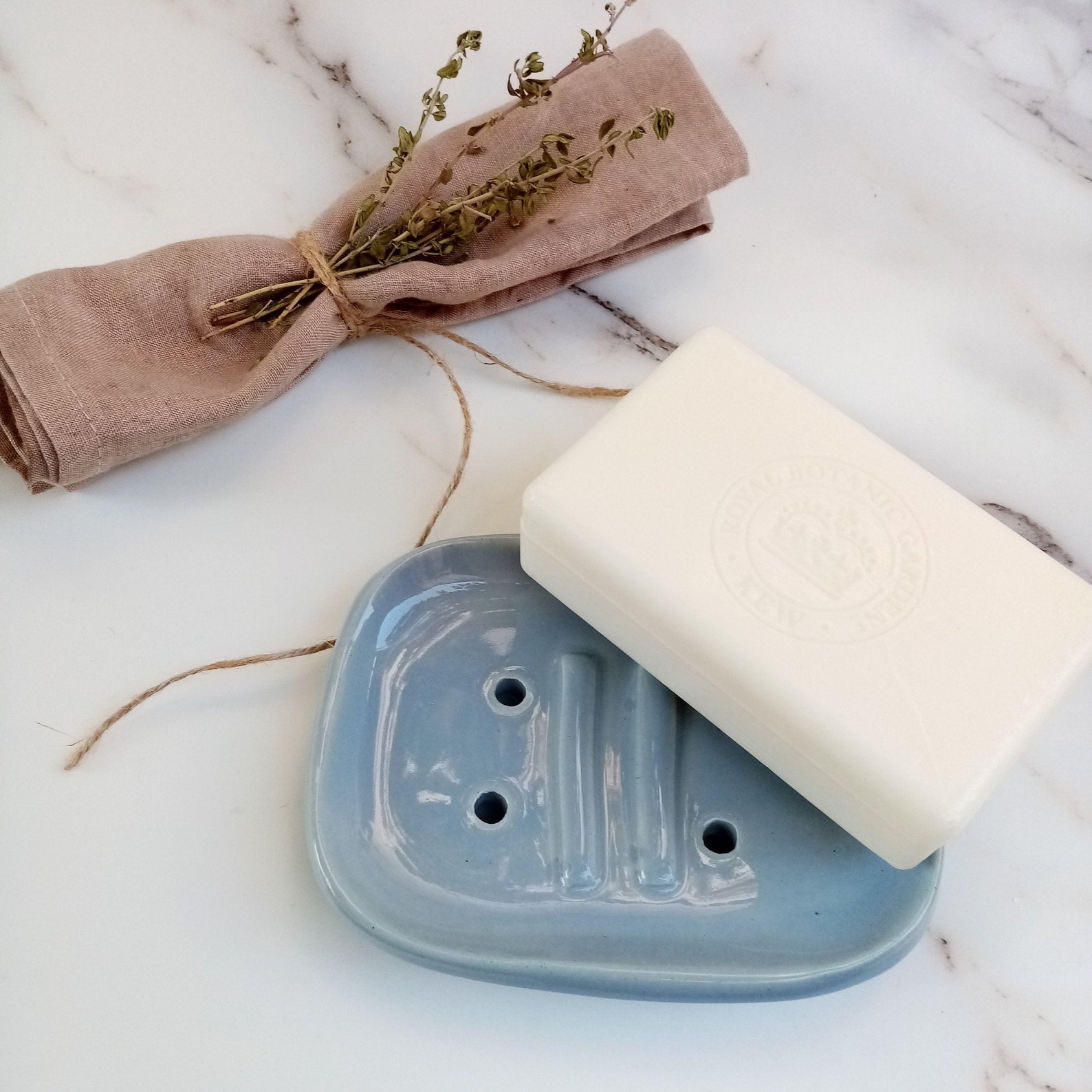 Blue soap dish Soapdish handmade ceramic soap dish soap Etsy