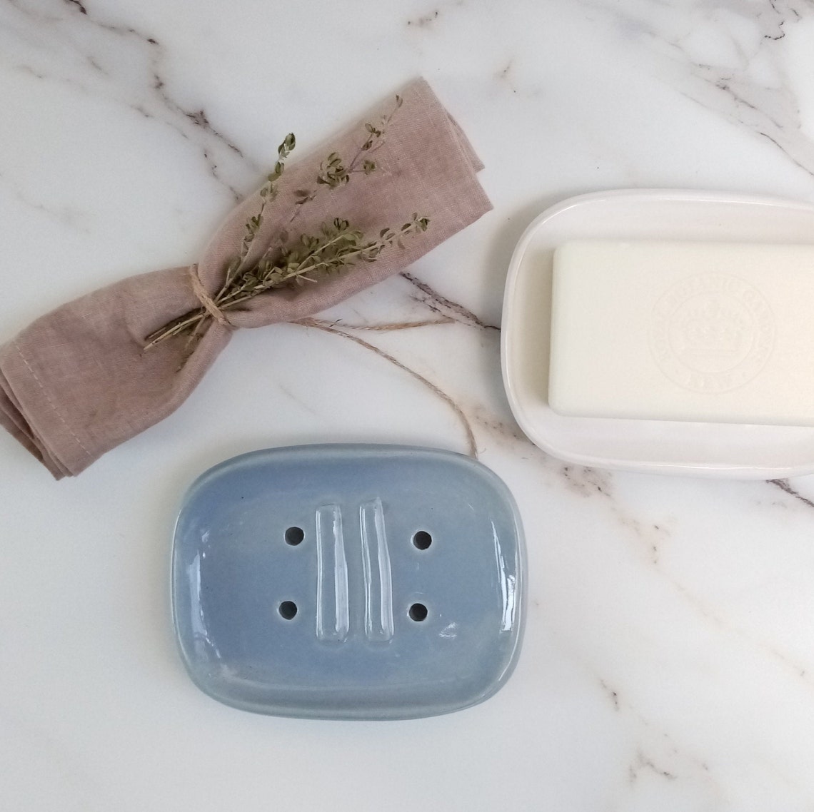 Blue soap dish Soapdish handmade ceramic soap dish soap Etsy