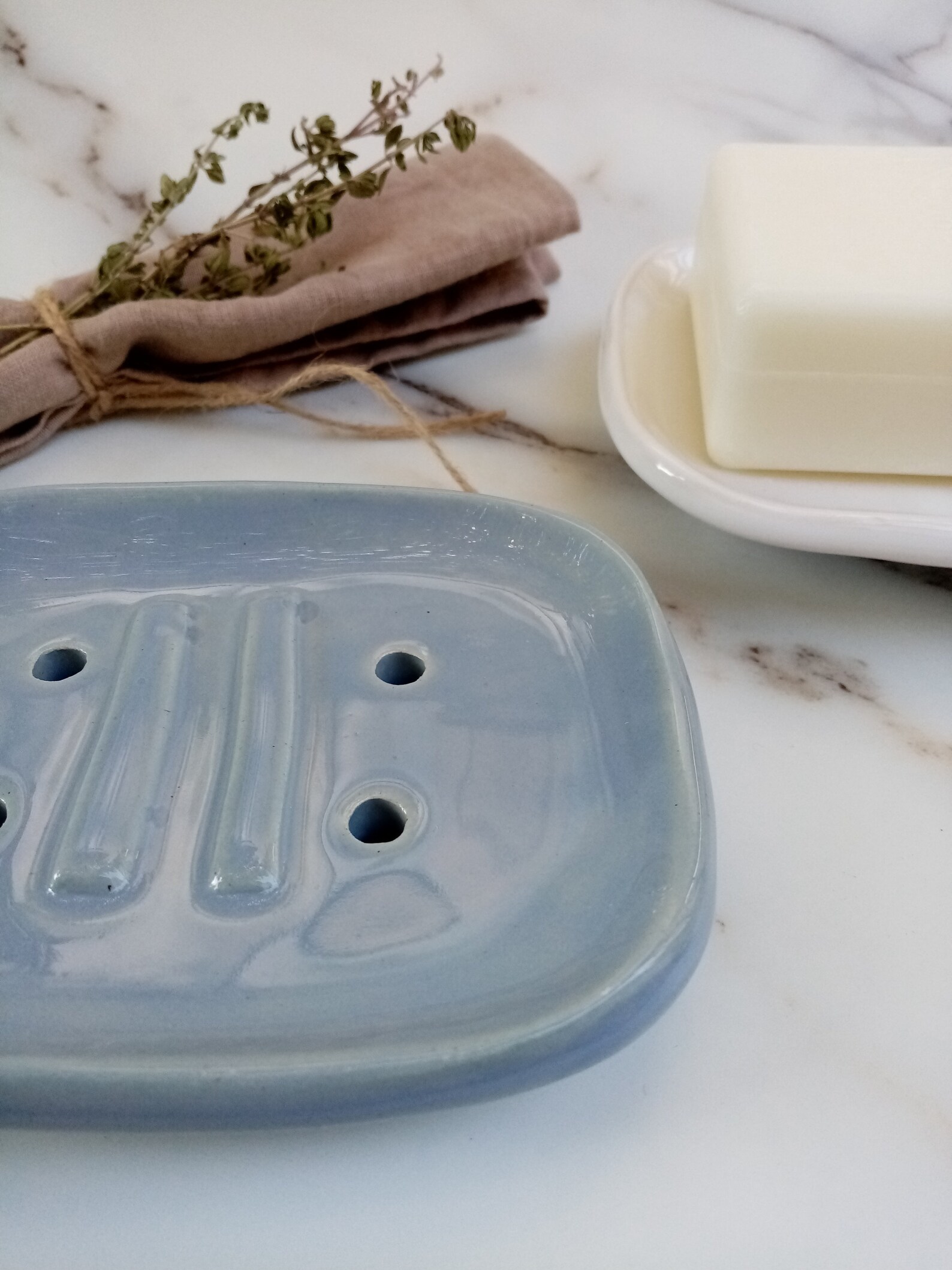 Blue soap dish Soapdish handmade ceramic soap dish soap Etsy