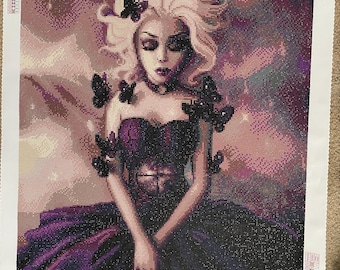Queen of the Night Diamond Painting by Diamond Art Club NEW - Etsy