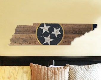 Tennessee State Flag - Black & Gold