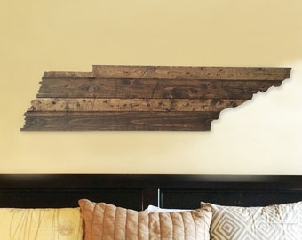 Tennessee Wooden State Cutout