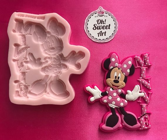 MINNIE MOUSE vestido rosa silicona molde pastel decoración - Etsy España MINNIE MOUSE vestido rosa silicona molde pastel decoración - Etsy España