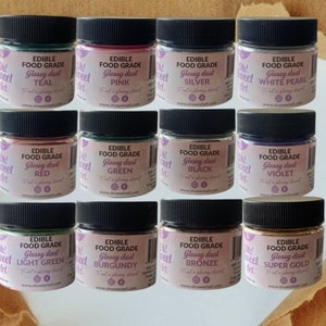 Oh Sweet Art Glossy Luster Dust Edible 7g (0.25oz) Choose your color