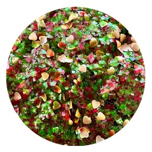 1/4 oz LOVELY CHRISTMAS EVE Edible Glitter stars - Oh Sweet Art for cookies, cupcakes, use with fondant and icing