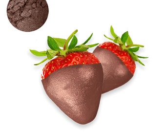 Edible Glint /  Luster Dust  BRONZE  (4 grams container)  Pearl dust , Kosher, Gluten Free, Vegan free, Nut Free, FDA , edible.