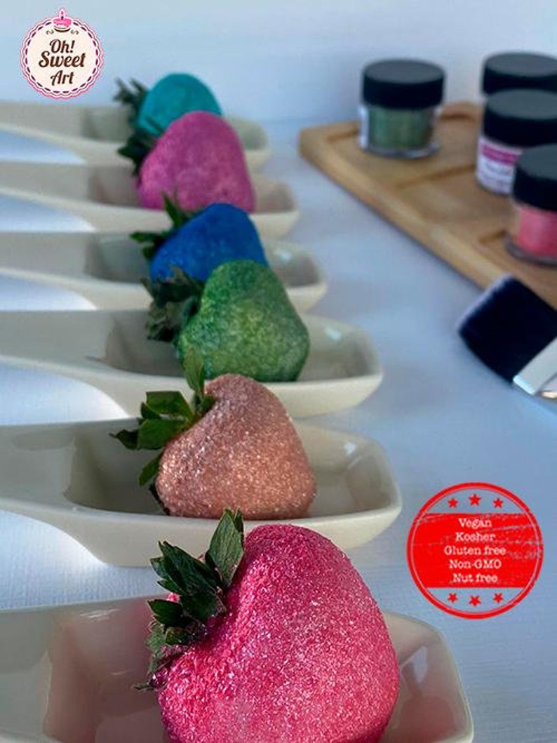 Edible Glitter dust ROSE GOLD 6 grams container Magic dust Etsy