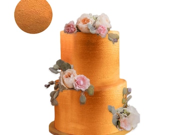 COPPER BROWN HIGHLIGHTER Dust 4 grams container, metallic powder by  Oh! Sweet Art Products Fondant Gum Paste Cake Decorating