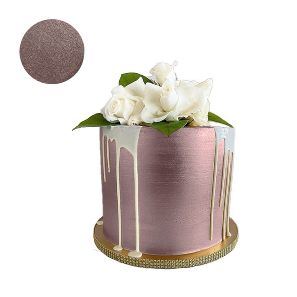 Rose Gold Food Coloring Etsy UK