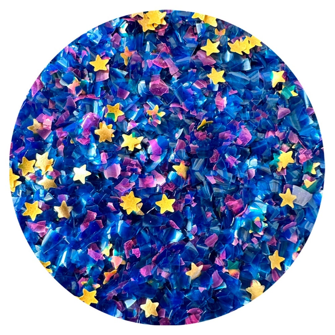 1/4 Oz FROZEN BLUE Edible Glitter Stars Oh Sweet Art for Etsy