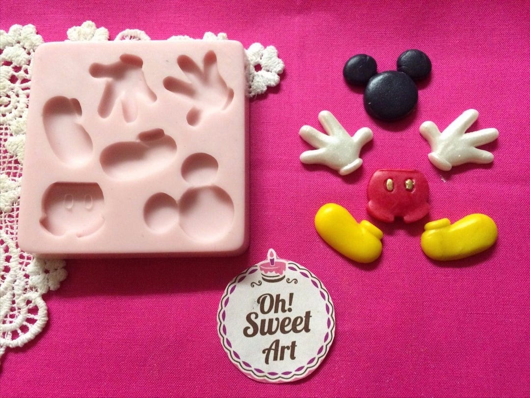 Buy COMPLETE MICKEY MOUSE Silicone Mold Cake Decorating