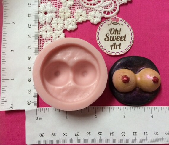 Bachelorette Party Cookie Boobs Silicone Mold Cake Decorating Etsy