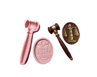 Lawyer Set Silicone Mold Food Safe Cake Decoration Cupcake