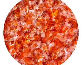 1/4 oz ICING ORANGE Paillettes comestibles Oh Sweet Art pour la cuisson de biscuits, cupcakes, à utiliser avec du fondant et du glaçage