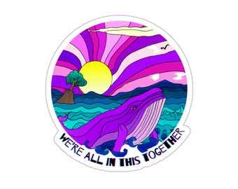 We're All in This Together - Phish - Die-Cut Stickers
