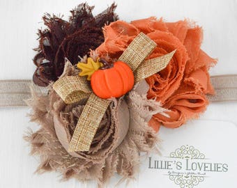 Fall Baby Headbands, Thanksgiving Outfits Girl, Fall Outfits for Baby Girls, Toddler Fall Dress, Pumpkin Headband, Fall Baby Dress, Portrait