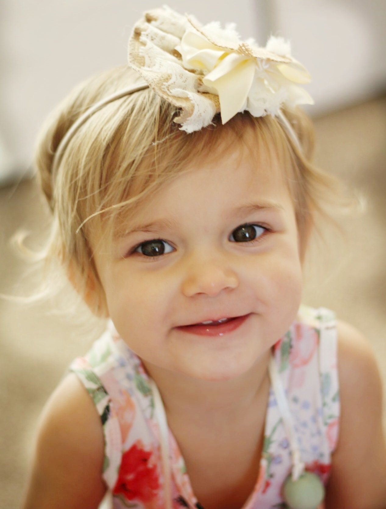 Easter Headband Baby Girl Easter Hair Bow Burlap Easter Etsy UK