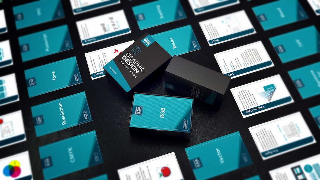 Graphic Design Flashcards - Etsy