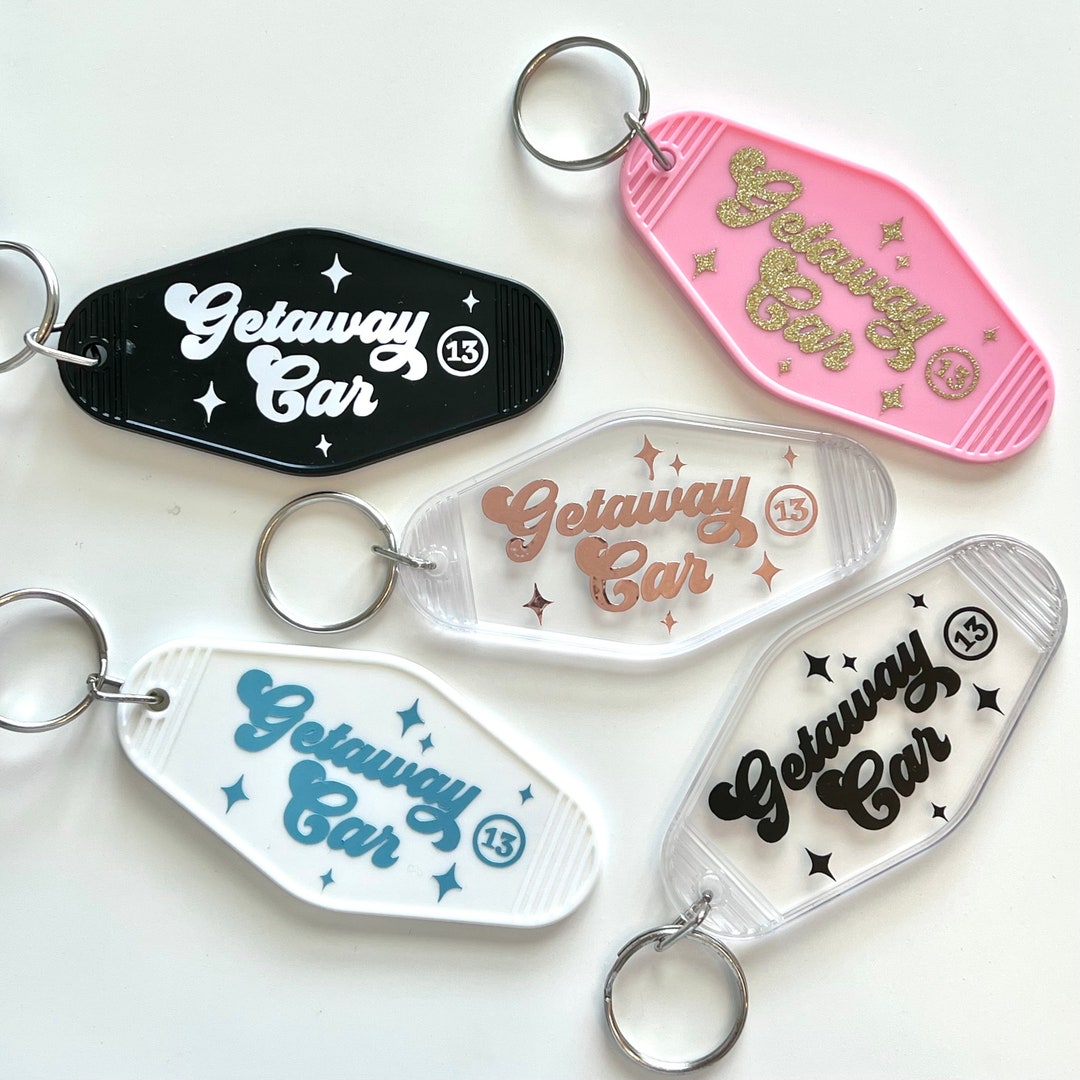 Getaway Car Keychain Etsy