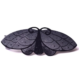 Moth hair barrette