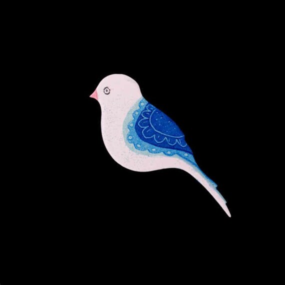 Broche épingle Napier Oiseau Bleu En Vol - Émail Et Strass - Neuf Avec Boîte Cadeau - Printemps Bluebird