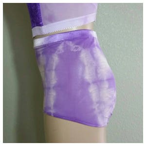 Pin Up Panties, Tie Dyed High Waist Body Slimming Panties, Dyed panties, Hand Tie Dyed, Olga image 2