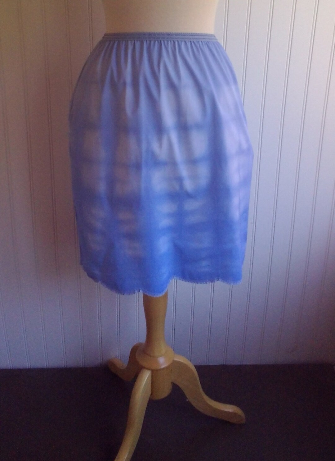 Tie Dyed Half Slip Skirt Blues Festival Skirt Boho Etsy