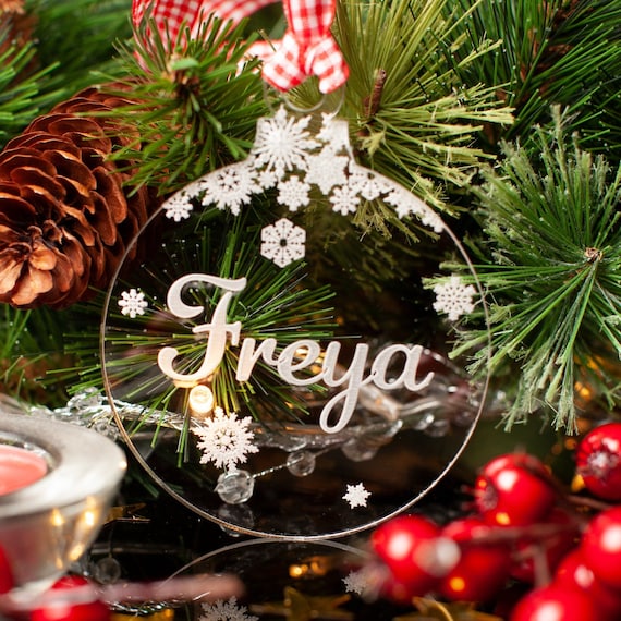 Personalised online christmas decorations
