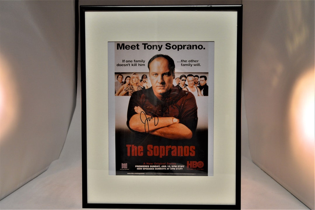 James Gandolfini Autograph Meet Tony Soprano Etsy