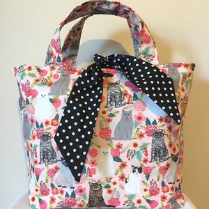 Bolso Cat Print