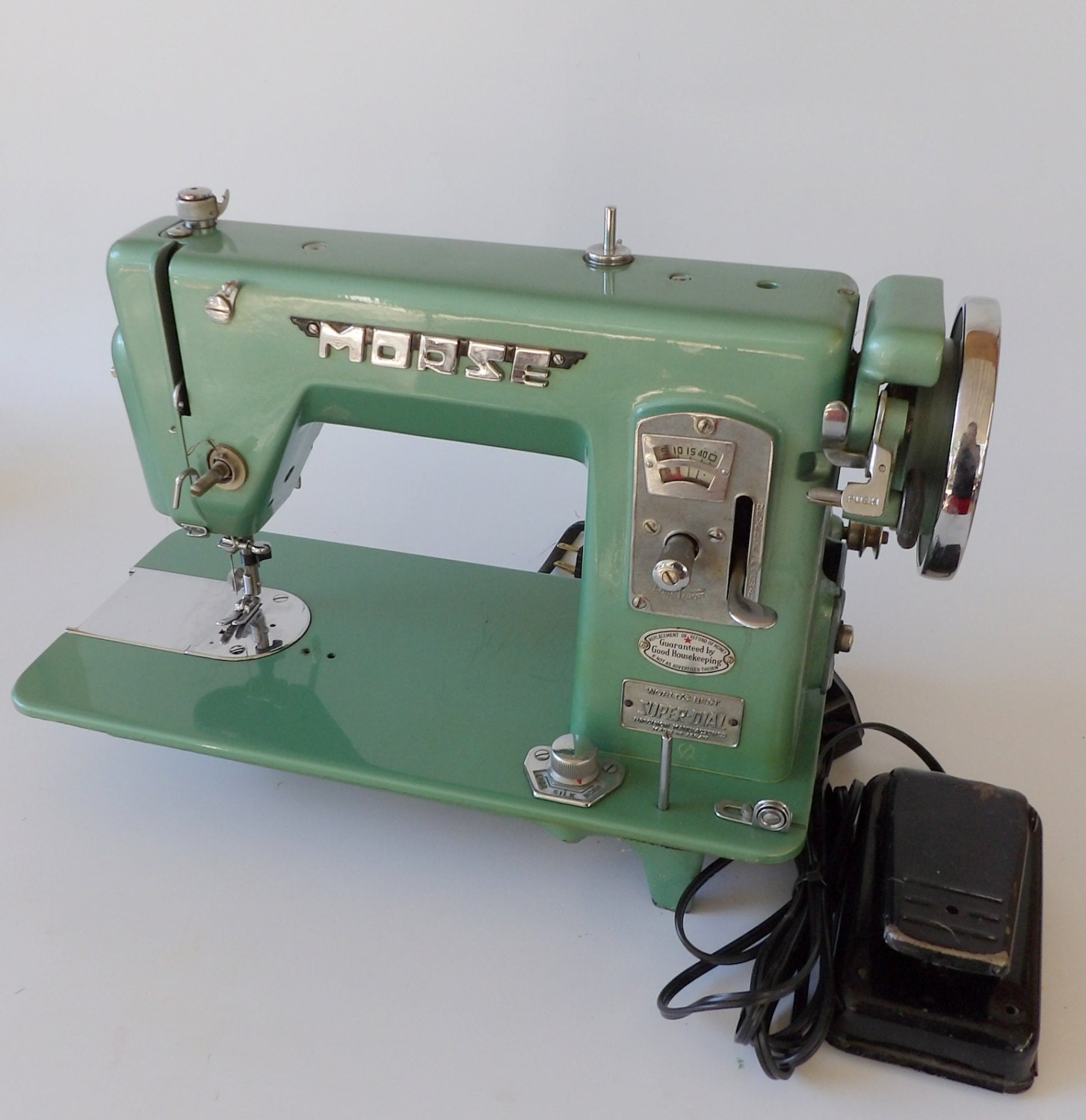 Vintage 1950's Morse Sewing Machine Model R5L Industrial Etsy