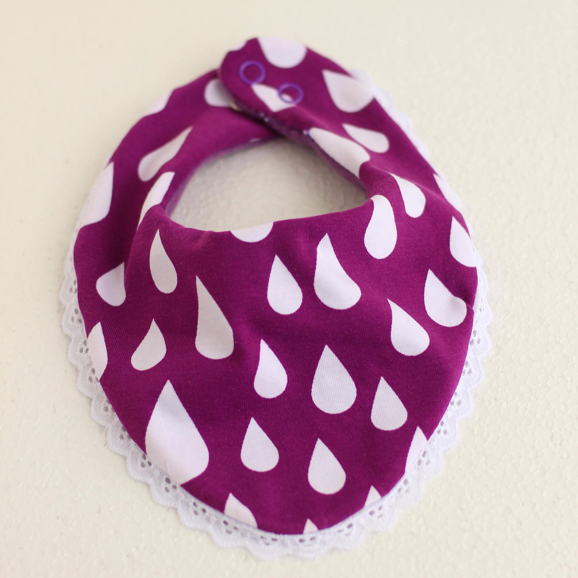 Bandana Bib PDF Pattern Drool Bib Sewing Pattern for Baby Etsy