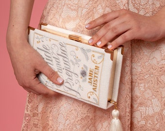 Book Purse, Book Bag, Book Clutch, Novelty Gift, Book Handbag, Shoulder Bag, Book Lover Gift