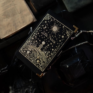 Pequeno Príncipe, bolsa clutch bordada, bolsa de noite preta de veludo dourado